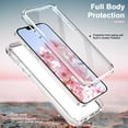 thumbnail image 4 of TECH CIRCLE Phone Case for Apple iPhone 13 (6.1 Inch) (2021) Cell Phone - [Built-in Screen Protector] Lightweight Protective Durable Nice Cover Case, Pink Marble, 4 of 6