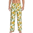 thumbnail image 2 of Lsque Pineapple Print Men's Pajama Pants, Lounge Pant - Comfortable Home Wear,Elastic Waistband, Stylish Design-XX-Large, 2 of 9