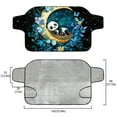 thumbnail image 5 of Jiueut Panda Moon Floral Print Auto Windshield Cover for Ice and Snow, UV-Blocking Winter Windshield Cover Tough Snow Shield Protection Winter Essentials for Women Men, 5 of 6