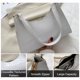 thumbnail image 2 of Paquete de moda Irfora Moda mujer bolso de hombro patrón de cocodrilo PU cuero bolso de mano Retro Chic bolso monedero Irfora Paquete de moda, 2 of 7