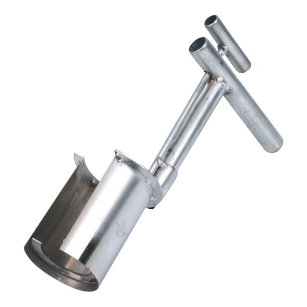 Bulb Plantador Digger Terrestre Plantación Semillas Jardín Bulbo Trasplantador Herramienta Acero Inoxidable Apreta Ergonómica Multifunción para Planta Y Frutal