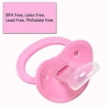 thumbnail image 3 of CutiePlusU Adult Sized Pacifier Dummy for Adult Babies-Large Shield Pink, 3 of 5