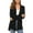 Black, variant on BLTIBY Womens Cardigan Jacket Winter Autumn Solid Color Open Front Long Sleeve Sweater Casual Trendy Lightweight Coat with Pockets Wine XL