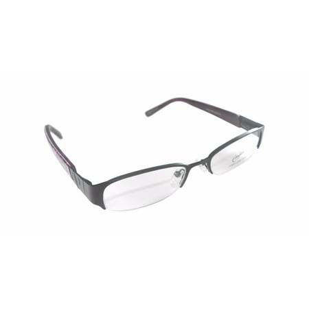 Candie's Women C Paula Black/Purple Eyeglass Frame w/ Case 49-18-135