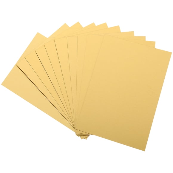 Milisten 10pcs Sublimation Aluminum Alloy Metal Blanks Metal Sublimation Blank Sheets