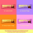 Misfits Vegan Bar YPF5 NEW Recipe Variety Bars, High Snacks for