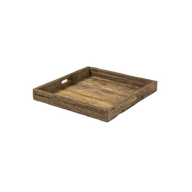 Homeroots 376050 Plateau en Bois Naturel Brun Récupéré