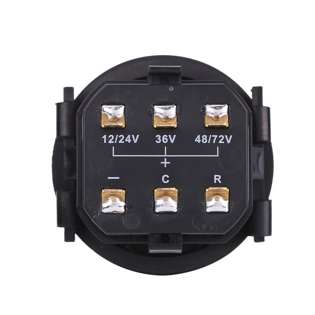 Indicador de batería de flash LED medidor de batería batería de alta carga para RV Marine Boat para Car Club Car Anggrek Otros