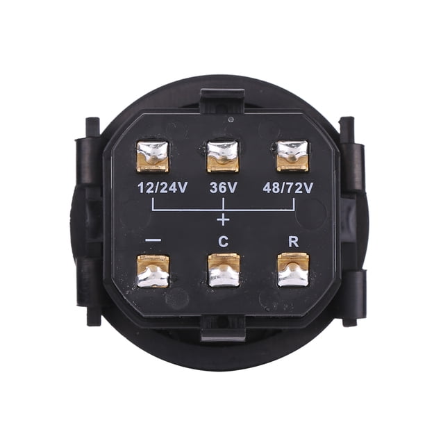 Indicador de batería de flash LED medidor de batería batería de alta carga para RV Marine Boat para Car Club Car Anggrek Otros