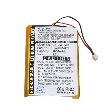 1800mAh Cowon Battery for D2 4GB D2 2GB D2 Plus 16gb D2 8GB