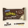 thumbnail image 3 of (2 pack) Colombina Brinky Cookies - Crunchy Sandwich Cookies w/ Chocolate Cream Filling - 12 Individually Wrapped Snack Packs w/4 Cookies Each - (13.97 oz) (Chocolate, Single Pack), 3 of 6