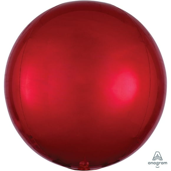Orbz Red Foil Balloon - The Perfect Party Decoration with Superior Float Time