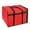 Red(60X60X35cm), variant on Insulated Bag Large Capacity Pizza Delivery Bag (50X50X15cm) - Red, Pizza Bags for Transport 20x20x6 Inch Insulated Non Woven Cloth Pizza Bag for Outdoor Picnic