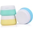 thumbnail image 1 of HUGFEGWE 3pcs Travel Container Cosmetic Containers Silicone Cosmetic Container Cream Jar Candy Packing Box CJB91-139360, 1 of 5