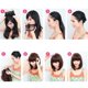 thumbnail image 4 of Pelucas largas y rizadas de pelo natural Pelucas verdes Pelucas sintéticas de moda Pelucas onduladas, 4 of 8