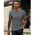 thumbnail image 2 of COOFANDY Big and Tall Shirts for Men Cotton T-Shirts Short Sleeve Plain Casual Tees Crew Neck T Shirts, 2 of 6