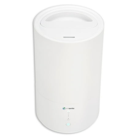 PureGuardian - H950AR Ultrasonic Cool Mist Top Fill Humidifier with Aromatherapy, .80-Gallon - White