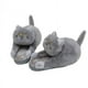 thumbnail image 1 of Zapatillas de gato abrazo de peluche para mujer y hombre, toboganes de invierno para el hogar, zapatos de suelo Kawaii, zapatillas peludas, mulas blancas para niña, 1 of 5