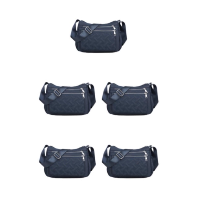 Sonducket Bolso bandolera premium de gran capacidad para bolso mensajero multiusos Regalo premium Múltiples ocasiones Saphirblau Type2 NO2