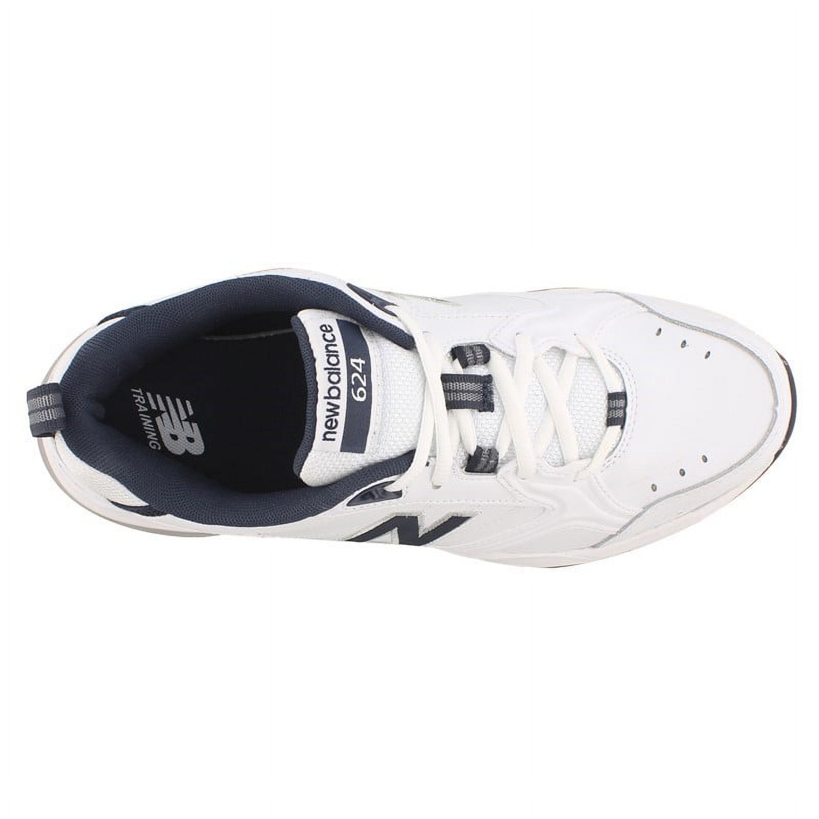 New Balance 624 Mens Sneakers Size 16 4E Wide White Navy MX624WN2 Training Shoes Amazon.com | New Balance MX624WN4 2E Wide Trainers, Blue  main image 2