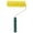 Yellow, variant on Yellow Textured Paint Roller with ABS Handle and Sponge Cover for House Painting, Multi-Purpose Use and Easy Application
