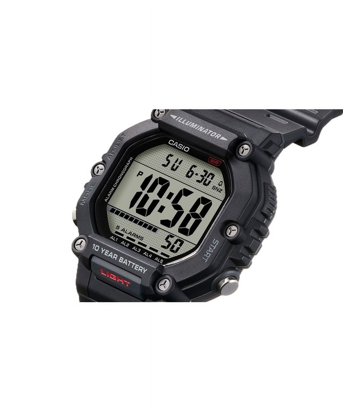 Casio Digital Resin Strap Quartz AE-1600H-8BV 100M Men's Watch