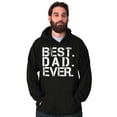 thumbnail image 5 of Best Dad Ever Cool Fathers Day Gift Hoodie Hooded Sweatshirt Men Brisco Brands X, 5 of 6