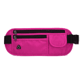 thumbnail image 5 of Running Belt Waterproof Waist Bag for Walking Workout Gym Running, Travel Money Belt Phone Holder - rose Red, 5 of 5
