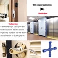 thumbnail image 6 of JOKAPY Meter Box Key Gas Key Meter Key 4 Ways Multi-Functional Utility Key for Electric Cupboard Cabinet Opening Key, 6 of 6