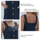 thumbnail image 4 of Vestido con botones para mujer, vestido informal de verano para mujer, vestido sin mangas para mujer, vestido para mujer, innovación moderna, 4 of 5