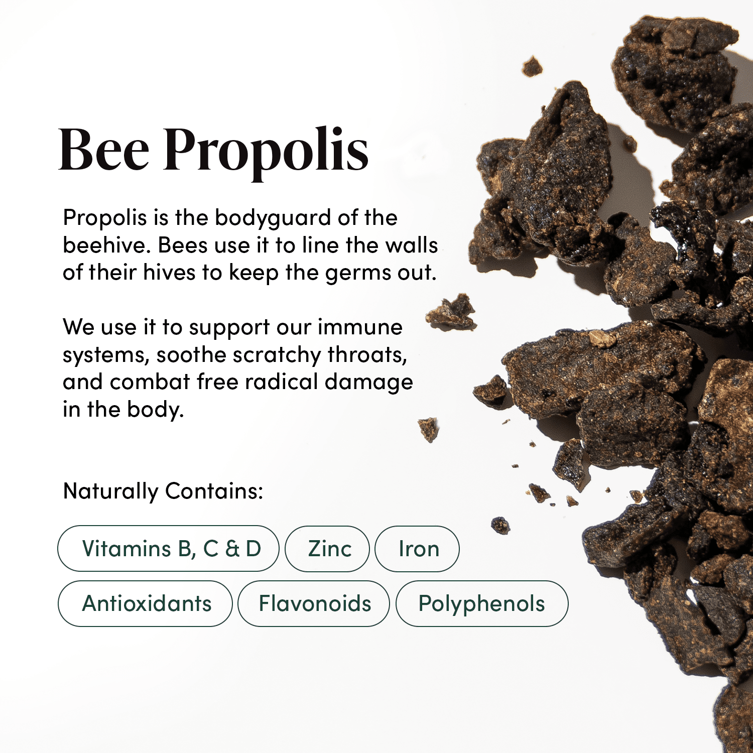 Beekeeper's Naturals Kids Propolis Throat Spray - Natural Immune Support For Sore Throat Relief