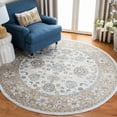 thumbnail image 2 of SAFAVIEH Isabella Kiana Oriental Area Rug, Cream/Beige, 5'3" x 5'3" Round, 2 of 8
