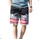 thumbnail image 1 of Traje De Baño Secado Rápido Hombre Bañador Estampado Cordón, 1 of 8