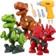 thumbnail image 1 of Toy for 4 5 6 7 Year Old Boys Take Apart Dinosaur Toys for Kids Building Toy Set with Electric Drill Construction Engineering Play Kit STEM Learning f, 1 of 5