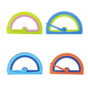 Westcott Kids Protractor, Soft Touch, 6", Anti-Microbial, Multicolor, Elementary, Not Bulk 1-Count