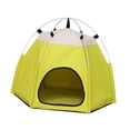 thumbnail image 2 of Casa para gatos Yinane tienda para mascotas Nido desmontable Amarillo, 2 of 8