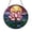 Acrylic 3.5 Inch, variant on Lotus Flower Sunburst Stained Glass Suncatcher Window Decor Spiritual Glass Art Gift for Meditation Space or Mom