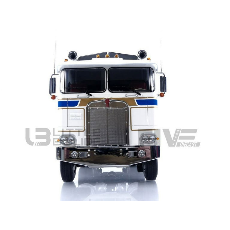 Road Kings 1976 Kenworth K100 Aerodyne Tractor Truck 3 White Road Kings 1976 Kenworth K100 Aerodyne Tractor Truck 3 White