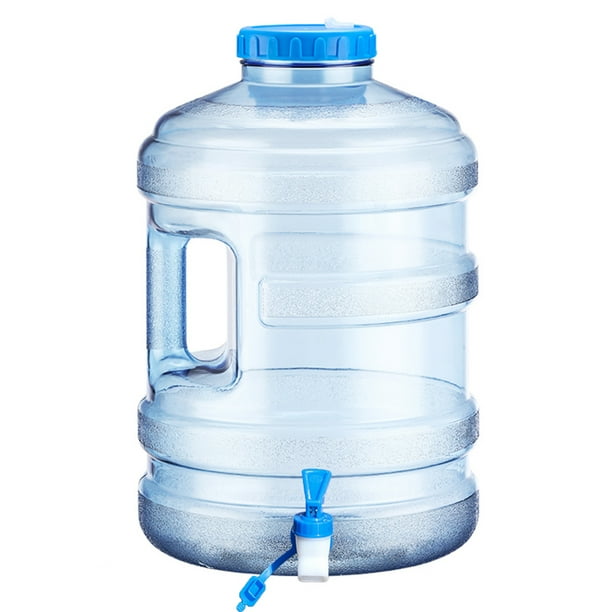 Cubo de agua pura de 15 litros cubo de agua para acampar de gran capacidad para viajes sin conductor