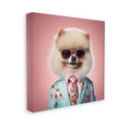 thumbnail image 4 of Stupell Industries Dog in Chic Suit Animals & Insects Painting Gallery Wrapped Canvas Art Print Wall Art, 36 x 36, 4 of 8