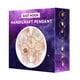 thumbnail image 1 of Cristal crudo 7 Chakra Piedra preciosa Artesanía Colgante Decoración de pared Adorno colgante Armonizar energía, Luna del Este East Moon Colgante artesanal, 1 of 7