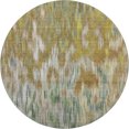 thumbnail image 2 of Addison Rugs Mayfield Premium Machine Washable Transitional Abstract Brown Round Rug, 8' x 8', 2 of 6