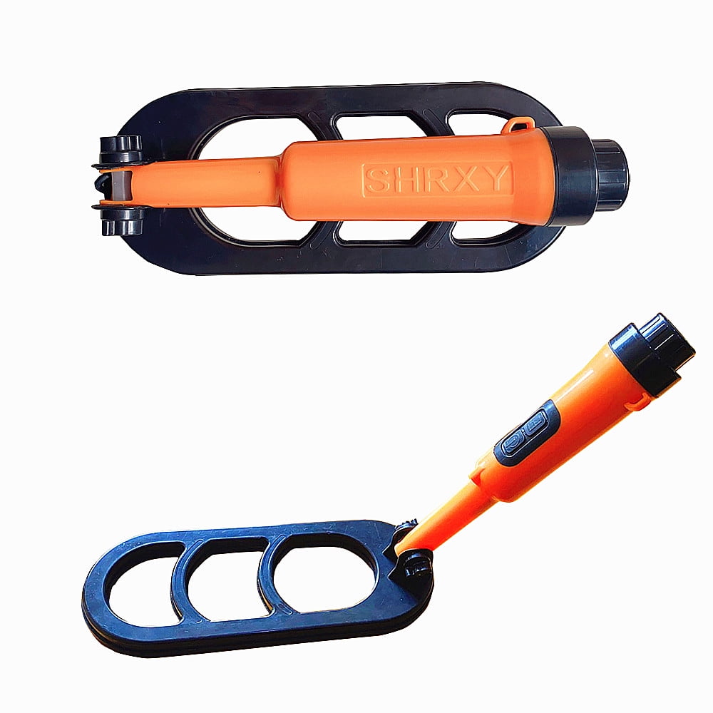 Waterproof Scuba Metal Detector Underwater Dive Pulse Pinpointer (back/orange)
