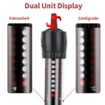 thumbnail image 4 of VONKY Chauffage Aquarium en Verre Hiver Automne Portable Ventouse Submersible Universel Double Unité Réservoir de Poissons EU 50W, 4 of 6