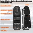 thumbnail image 3 of OE 7PP959858MDML,7PP959858 AR,7PP959857 M, Master Power Window Control Switch Fit Porsche Driver Side Cayenne 2011-2016/Macan 2015-2018/Panamera 2011-2016, 3 of 7