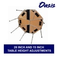 thumbnail image 4 of Oasis for 2019 Professional High Roller Tour Lightweight Portable Folding Poker Table, 4 of 5