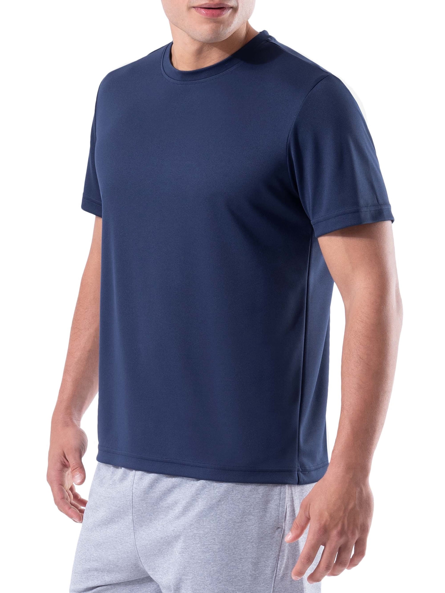 Athletic Works Men's Active Core Short Sleeve T-Shirt- 2-Pack, Size S-3XL