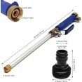 thumbnail image 3 of Jetflux Laveuse à Pression, Nouvelle Mise à Niveau 2025 Laveuse à Pression Portative Sans Fil 2-en-1, Buse de Tuyau à Haute Pression, avec 2 Raccords de Buse et de Tuyau Différents, 3 of 8