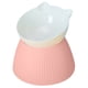 thumbnail image 1 of Cuencos elevados para gatos, cuenco de comida para gatos elevado inclinado antivómitos, cuencos para gatos para proteger la columna vertebral, 1 of 6