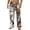 Bronze, variant on GrmtClth Mens Flannel Camo Sweatpants Baggy Straight Leg Elastic Waist All Season Y2K Streetwear Casual Long Bottoms Coffee XL